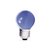 LAMPADA INCANDESCENTE BOLINHA 15W 127V AZUL EMPALUX