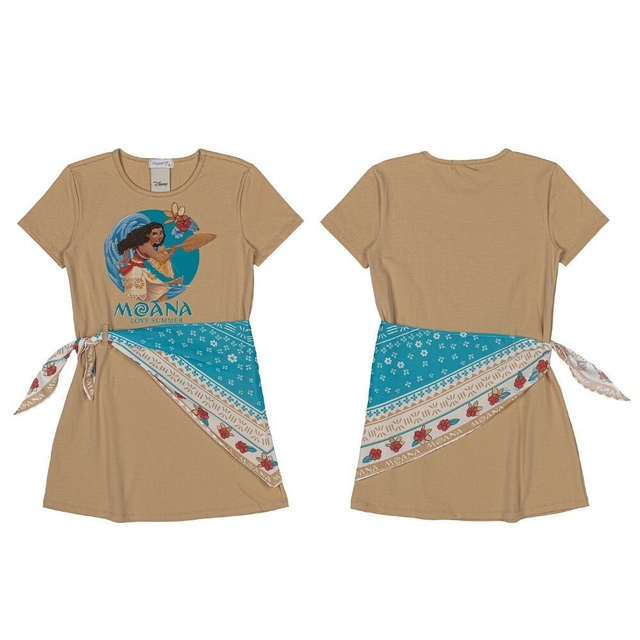 Vestido Moana  0-4 Anos – Mundo Kids Shop