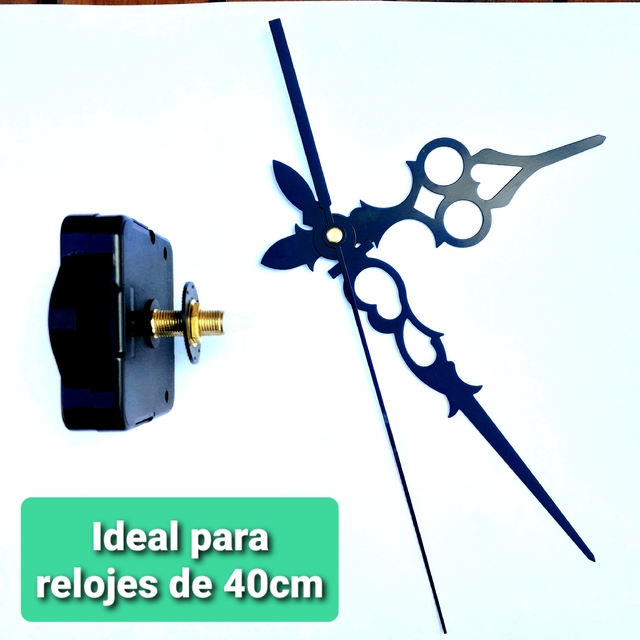 MÁQUINA PARA RELOJ DE PARED 🕛 INCLUYE AGUJAS (VARIOS MODELOS PARA