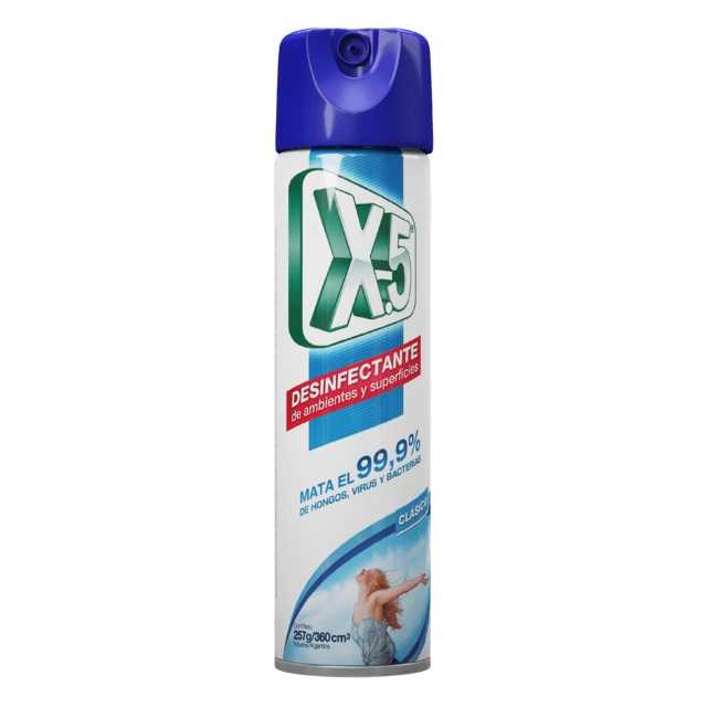DESINFECTANTE EN AEROSOL X5 CLASICO - Master Clean