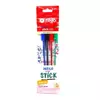 FILGO BOLIGRAFOS STICK 026 1.0 MM X 4 COLORES CLASICOS