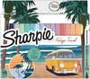 SHARPIE MARCADORES VINTAGE TRAVEL X 18 COLORES PUNTA FINA + 5 STICKERS PARA COLOREAR ( 332345 )