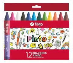 FILGO CRAYONES PINTO JUMBO X 12 ( 331255 )