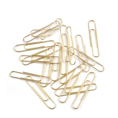 ABEL CLIPS METALICOS DORADOS 28 MM X 80 UNID. ( 64428 ) - comprar online