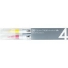 ZIG Kuretake Clean Color Real Brush Pen 4 Set, colores pop