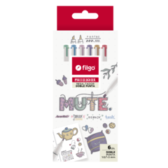 FILGO RESLATADOR MULTILIGTHER 2 PUNTAS MUTE X 6 COLORES