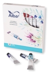 ALBA ACUARELAS PROFESIONALES X 18 COLORES 10 ML C/U ( 327606 )