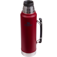 T4 - Termo Stanley Rojo Acero Inoxidable 1 litro con tapón cebador - comprar online