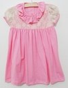 Vestido Bebe Malha Rosa