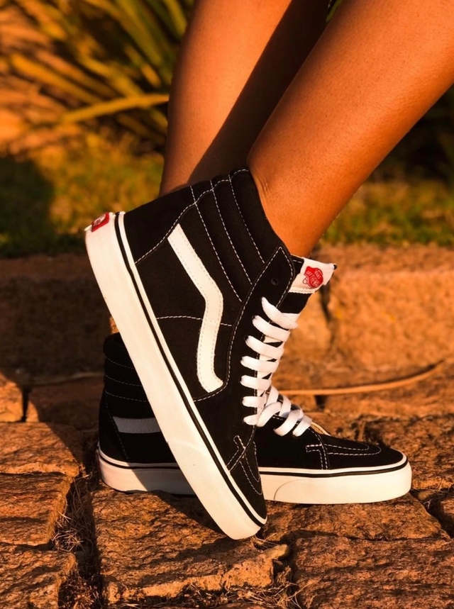 Vans classic outlet sk8 hi white