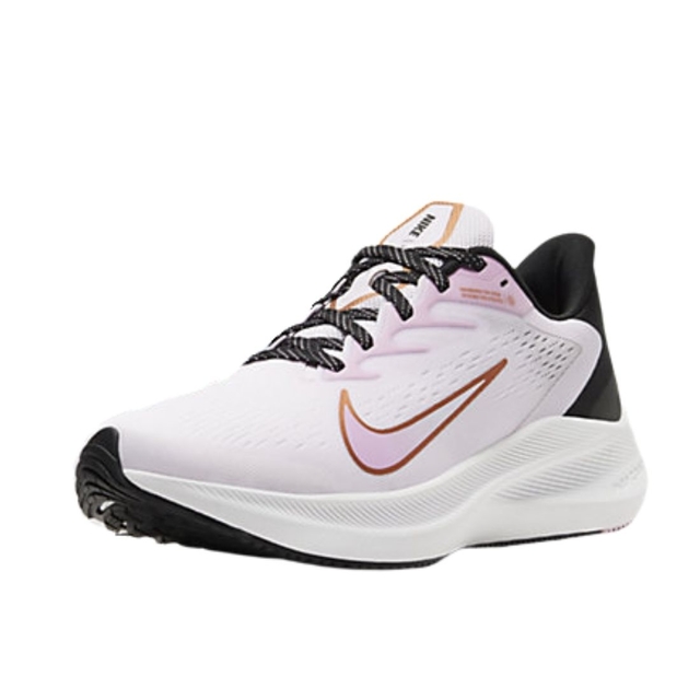 Tênis Feminino Nike Air Zoom Winflo 7 Branco e Rosa Original