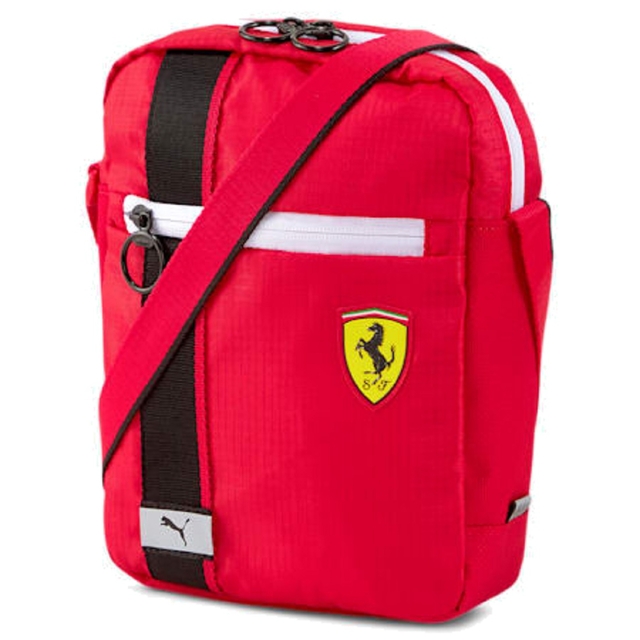 Bolsa Tiracolo Puma Ferrari Race Large Portable Vermelho