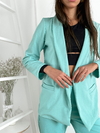 Blazer scuba crepe Mentmao