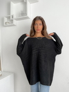 Sweater oversized cuello bote Philipa