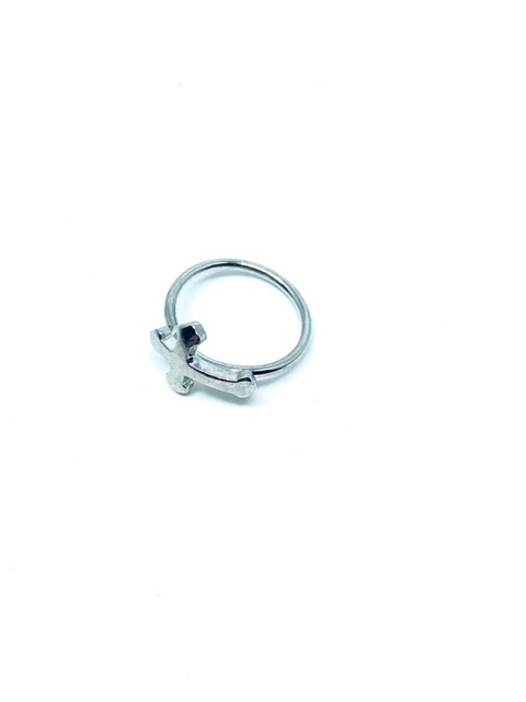 Piercing Prata Argola Cruz 3329 - comprar online