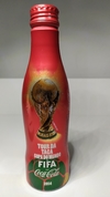 GARRAFA DE ALUMÍNIO COCA-COLA COMEMORATIVA TAÇA COPA DO MUNDO 2014 - comprar online