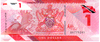 Cédula Trinidad & Tobago 1 Dólar