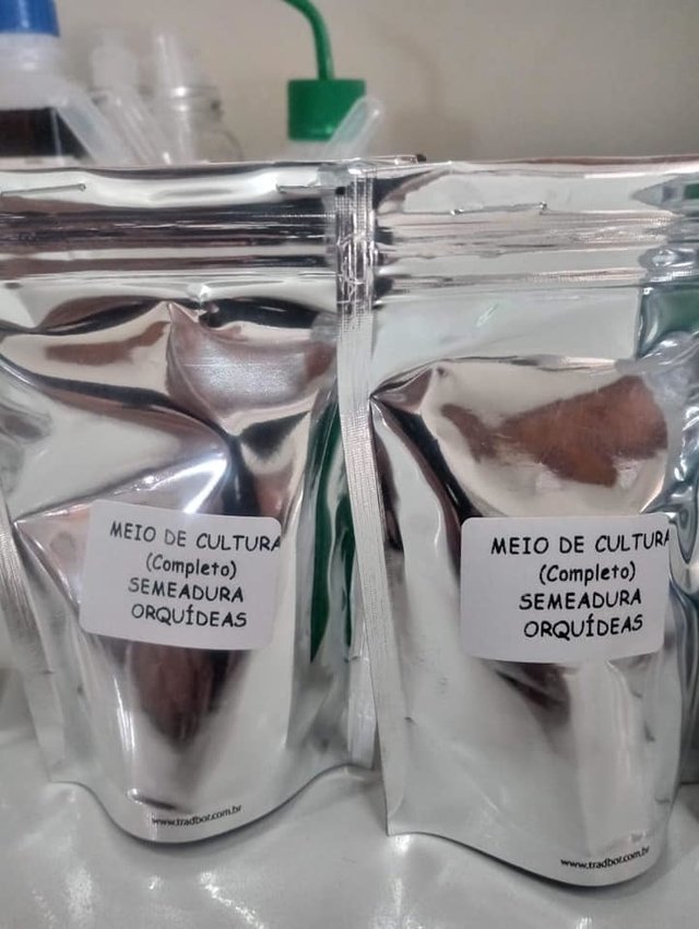 Meio de Cultura Mericlone (Orquídeas) - SEMEADURA OU REPIQUE