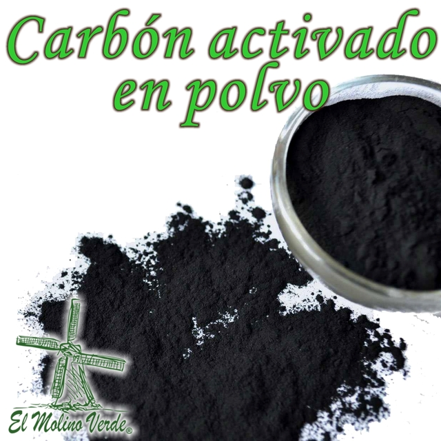 CARBÓN ACTIVADO EN POLVO - Comprar en EL MOLINO VERDE