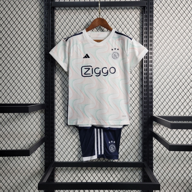 Uniforme Infantil Ajax Away 2 2023 24 Adidas