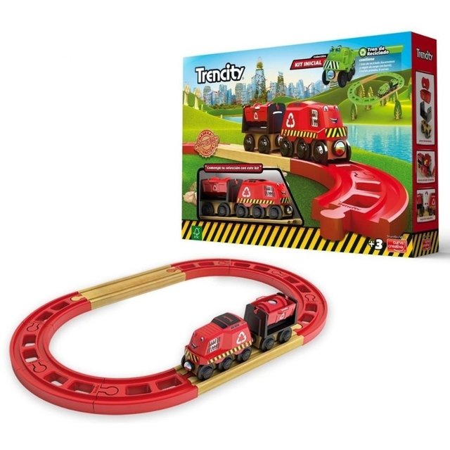 Juguete tren madera — nauticamilanonline