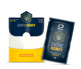 Sachê 5g Exotic Honey Estimulante Masculino