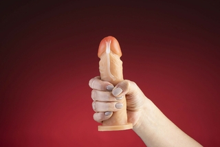 Pênis Real Dick Ultra Realístico Maciço 14,3 X 4 cm