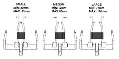 Bottle Cage Between Clips - online store