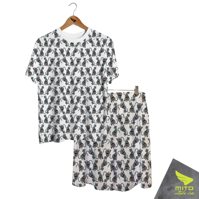 Pijama gato hombre hot sale