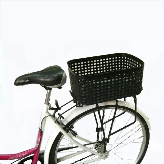 canasto trasero para bicicleta plastico grande