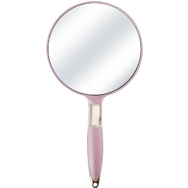 FRCOLOR Espelho De Maquilhagem Espelho De Mão Espelho Vintage Espelho Para Meninas  Espelho De Mão Espelho Cosmético Espelho Portátil Espelho De Maquilhagem  Com Alça De Metal Penteadeira