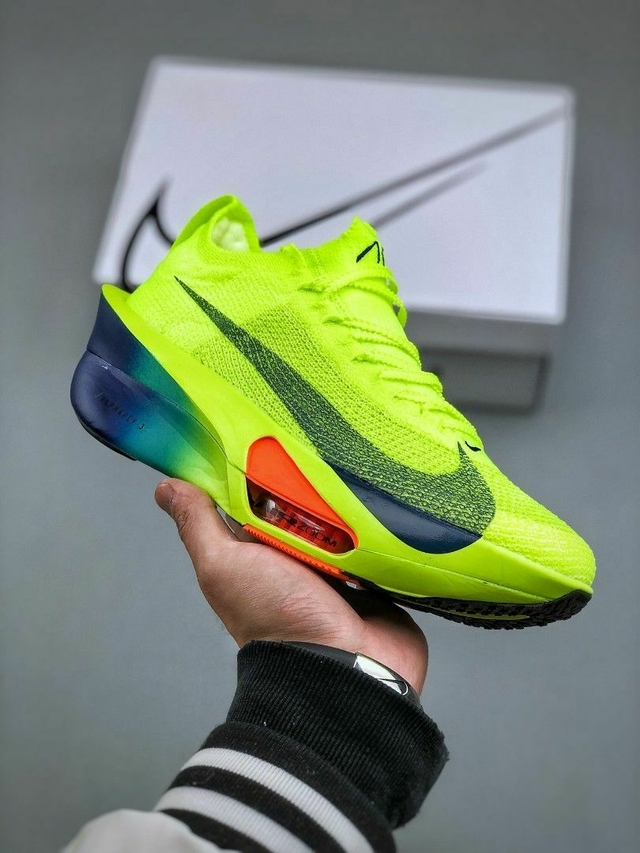 Tenis Nike ZoomX ALPHAFLY Next 3 Verde Oficial