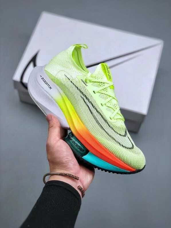 T NIS NIKE AIR ZOOM ALPHAFLY NEXT 2 Verde laranja