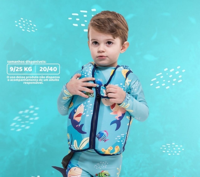 Biquíni Infantil Completo Sereia Moda Praia Piscina - Pronta