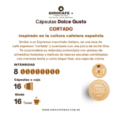 Cortado - Caja X 16 Cápsulas Dolce Gusto - comprar online