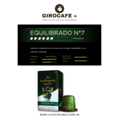 1 Caja de Cápsulas La Virginia. Sabor Equilibrado Nº7 - comprar online