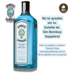 GIN Bombay Sapphire x 750 ml. - tienda online