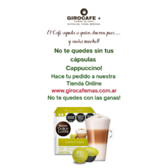 Cappuccino - Caja X 16 Cápsulas Dolce Gusto - Giro Cafe Mas