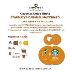 STARBUCKS - DOLCE GUSTO - Caramel Macchiato x 12 Cápsulas - comprar online