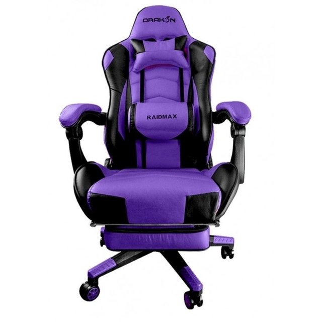 Cadeira Gamer Raidmax Drakon Gaming Dk-709pu Roxo/Preto - DK-709PU