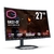 Monitor Gamer Cooler Master Lcd/Va Curvo Preto Amd Free-Sync Premium/Nvidia G-Sync 200hz Áudio Integrado Regulagem De Altura 3ms Hdmi/Dp 1080p 27'' - GM27-CF