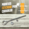 PARAFUSO ESTICADOR PARA CORDOALHA 3/8 x250mm (UNIDADE)