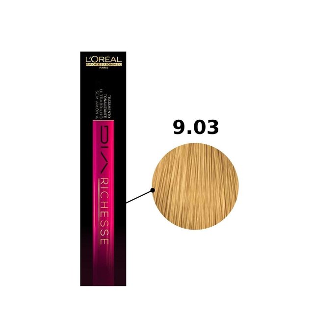 Tonalizante Richesse 9.03 Dourado, 80 G, L'Oréal Paris 