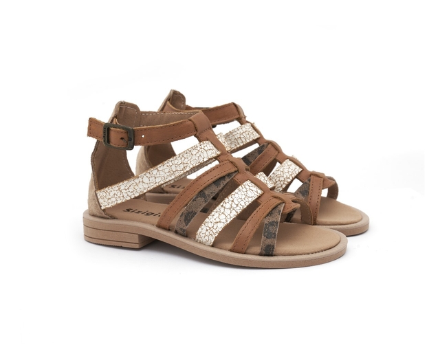 Sandale peep shop toe