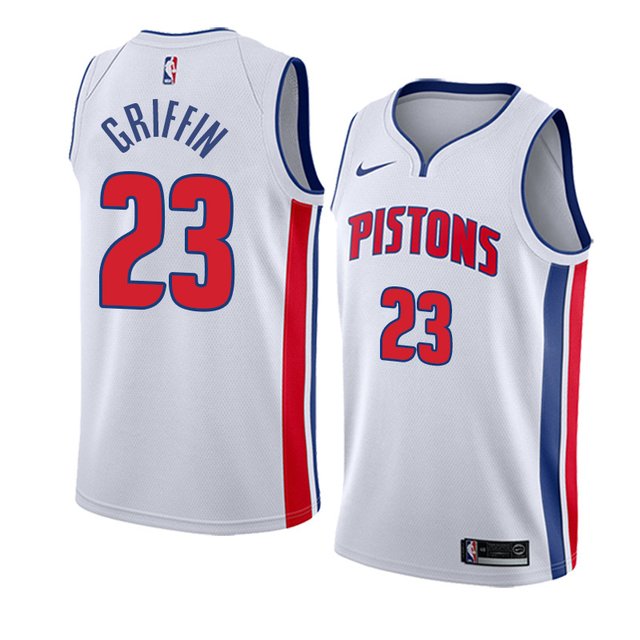 Detroit Pistons Jersey Association Edition 23 Blake Griffin