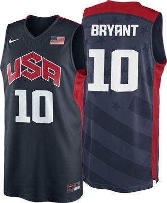 Camisa seleção EUA Londres 2012 - #10 Kobe Bryant