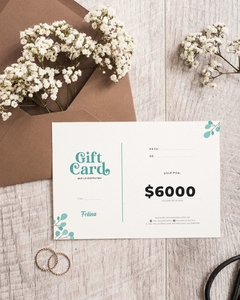 GIFT CARD $6000 - comprar online