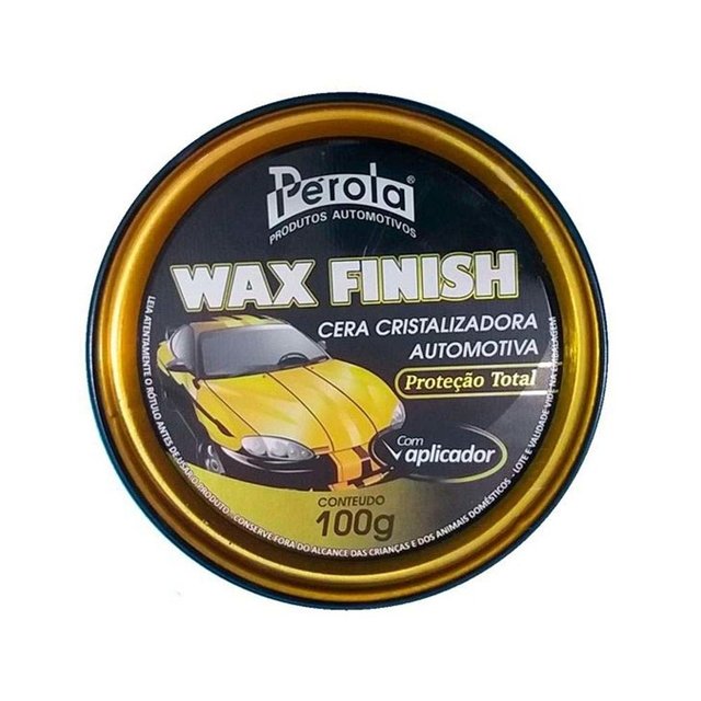 Cera Cristalizadora Wax Finish 100g - Perola