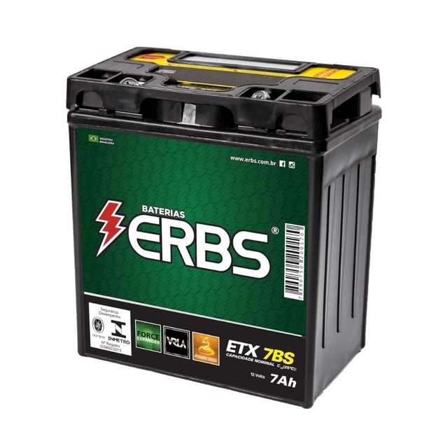 Bateria ETX7BS - ERBS