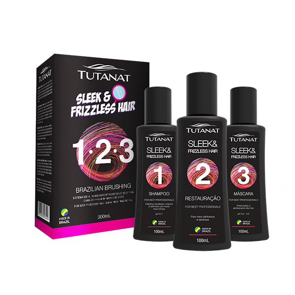 Kit Escova Progressiva Sleek Tutanat 300mL